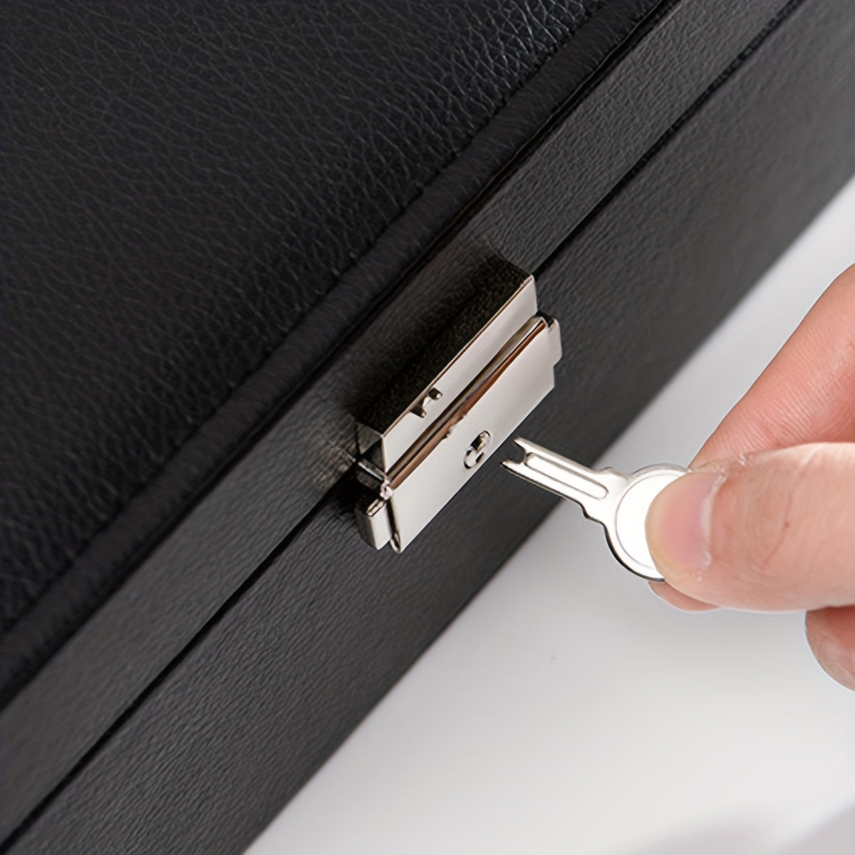 Doppellagige Schmuckschatulle mit großem Fassungsvermögen für Damen