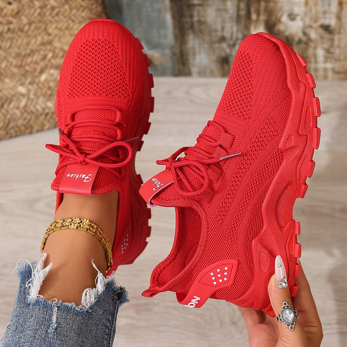 Bequeme Sommer-Sneakers für Damen in großen Größen